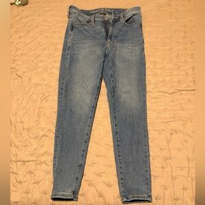 American Eagle Outfitters Light Blue Skinny Jeans